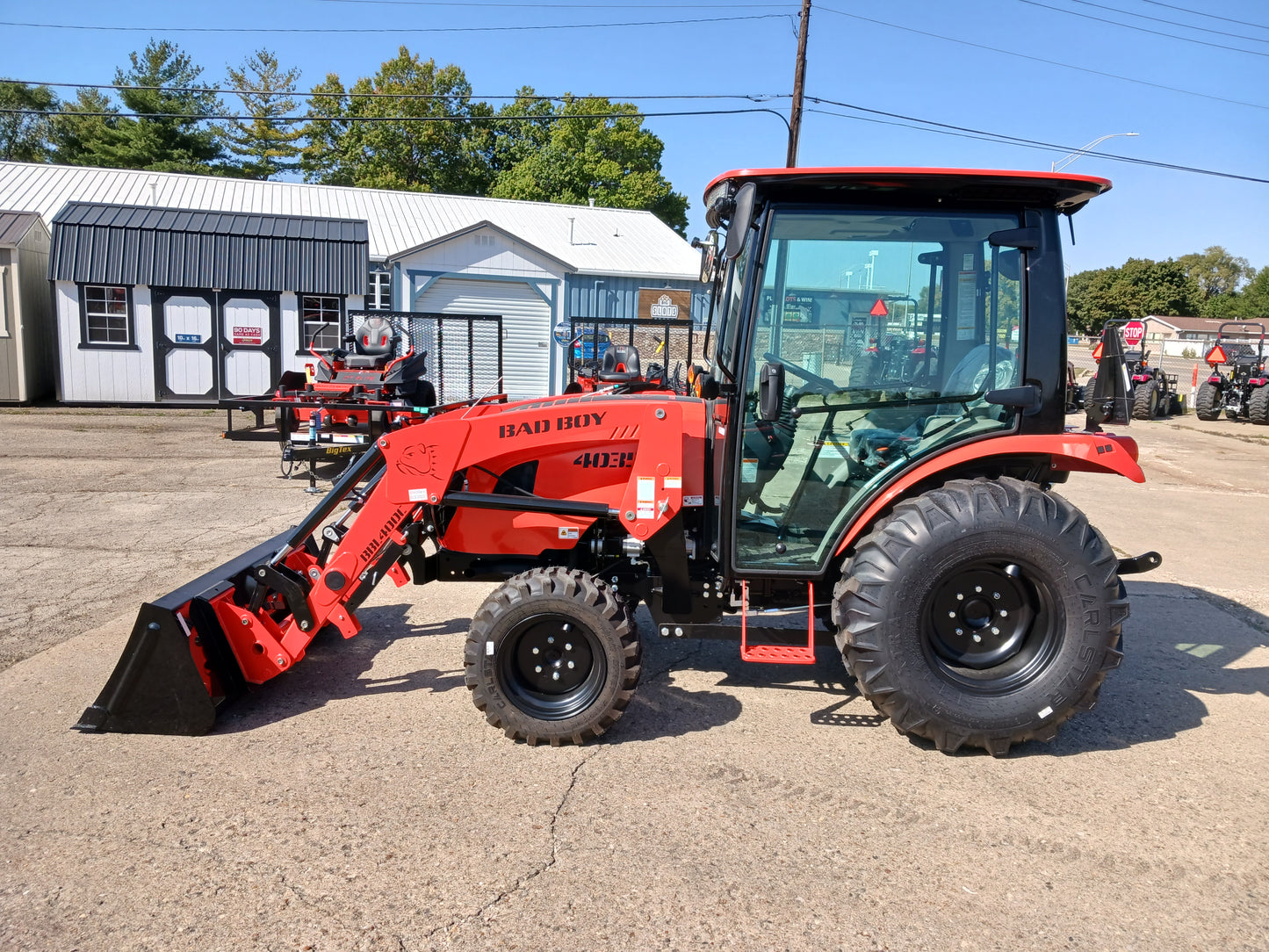 Bad Boy 4035c - 35hp Diesel Cab Tractor w/Loader