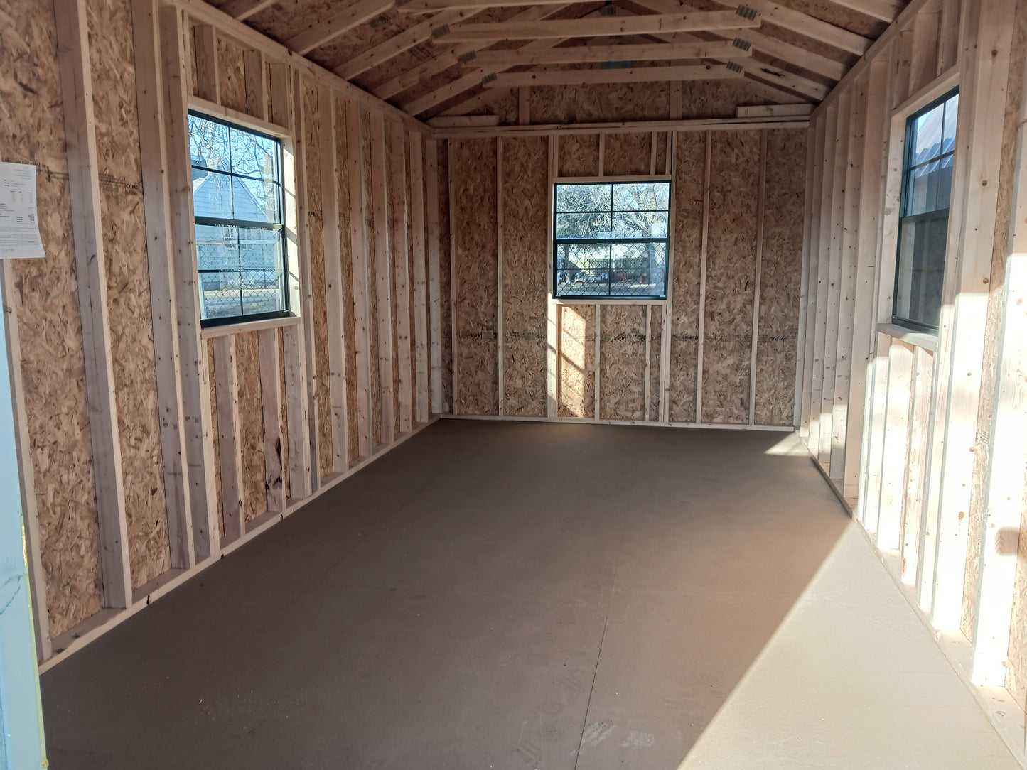 Old Hickory 10x20 Utlity Shed 8ft Walls B34
