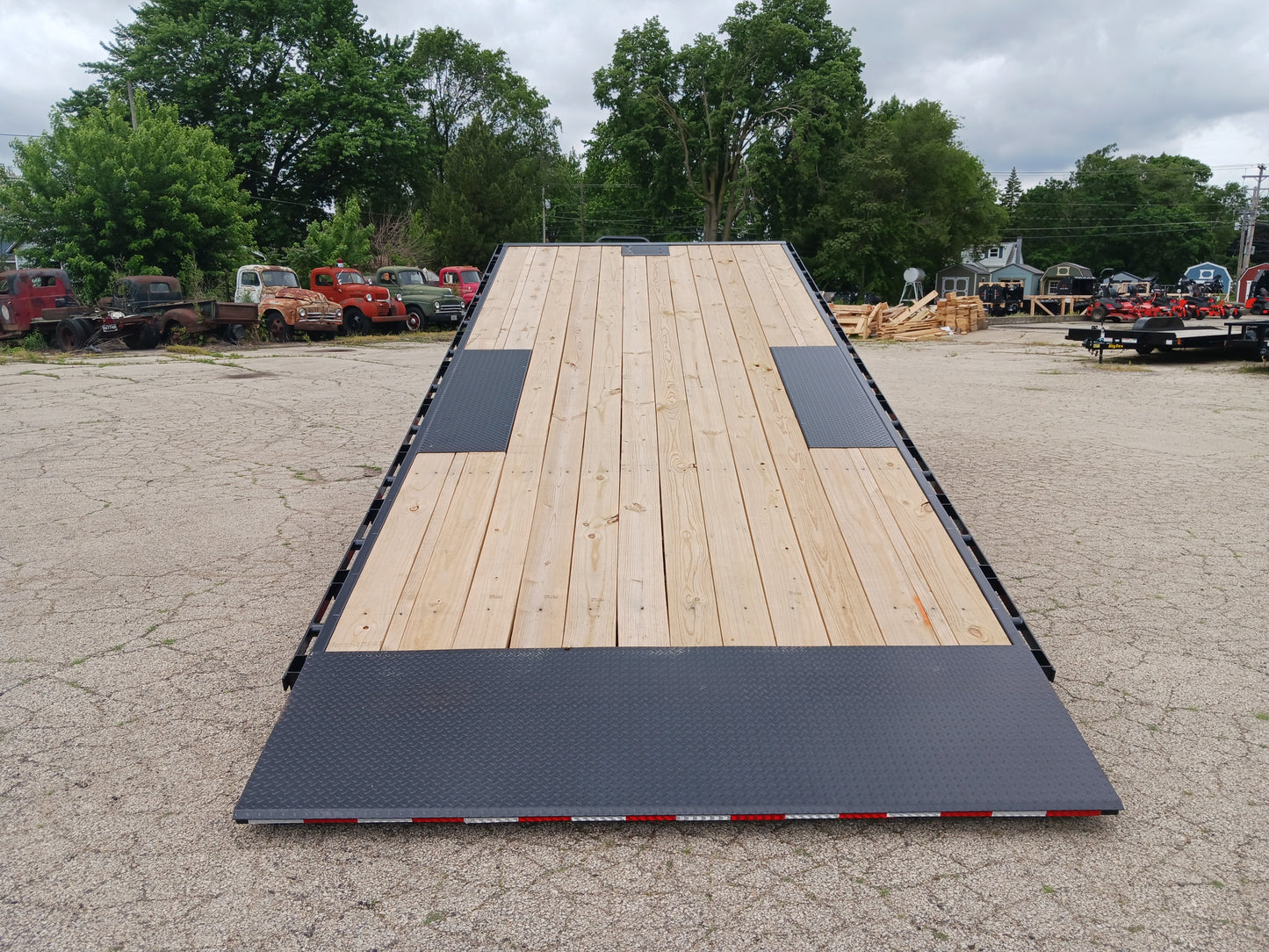 PJ Trailers T8 Deckover Tilt Trailer