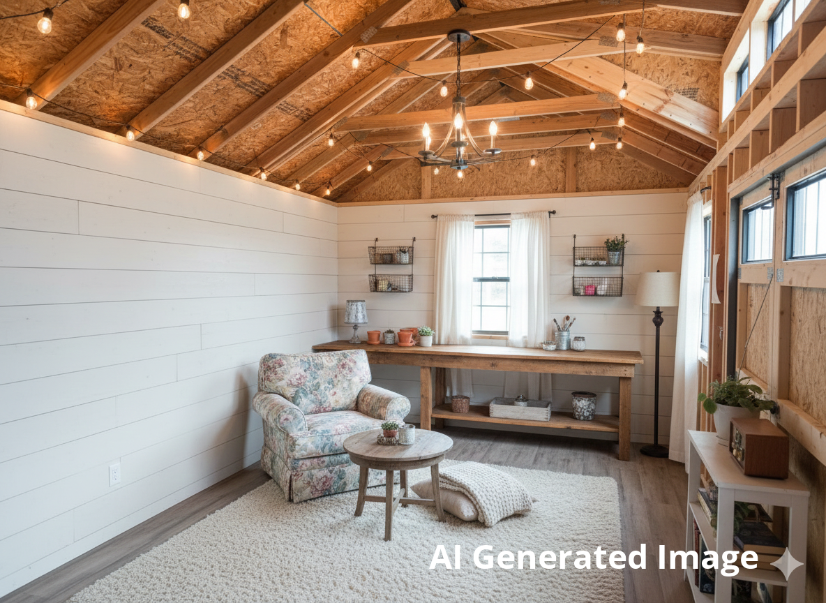 Old Hickory 10x20 Utlity Shed w/ Dormer B36