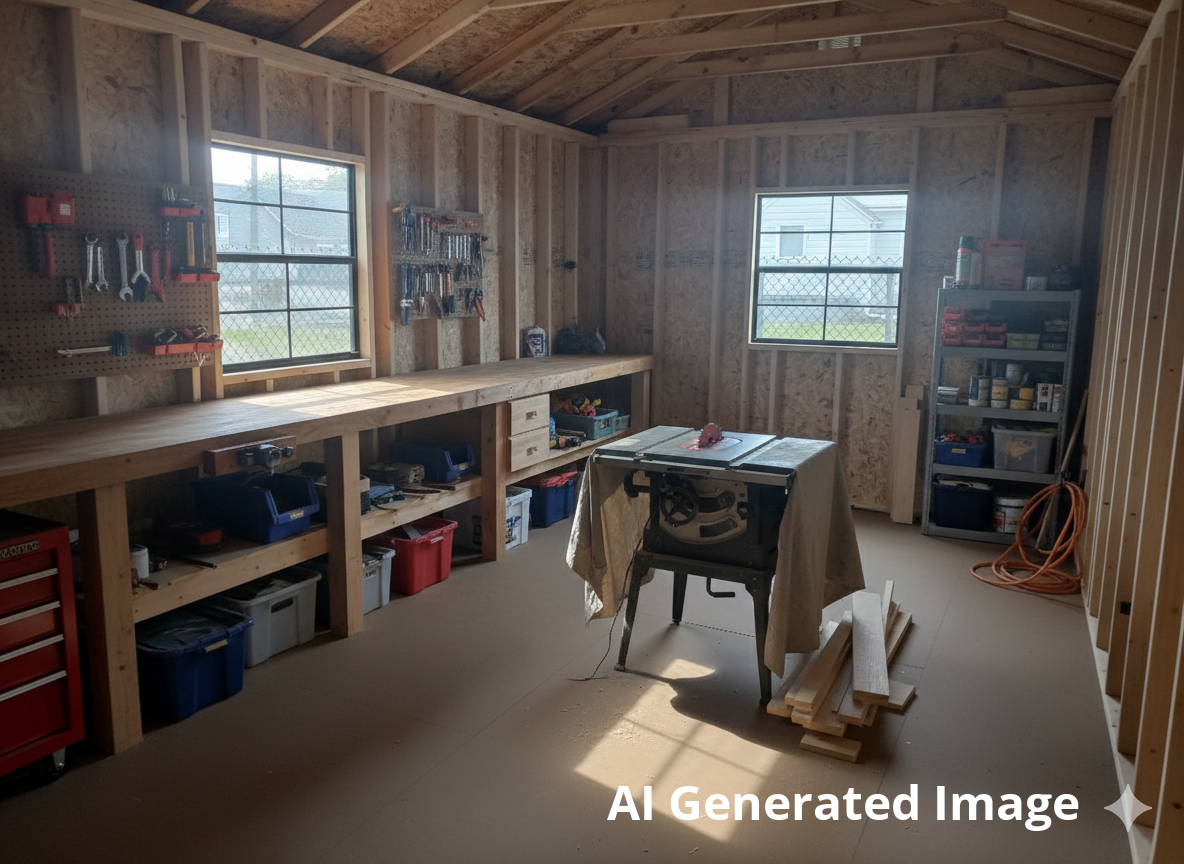 Old Hickory 10x20 Utility Shed B41