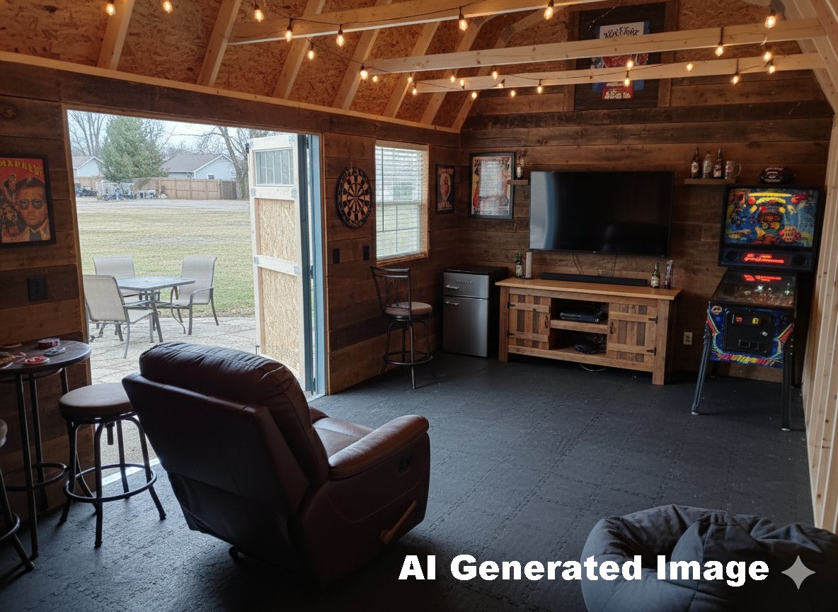 10 x 20 Lofted Barn