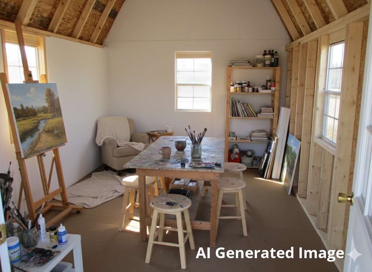 Old Hickory 10x20 Lofted Barn Playhouse B23