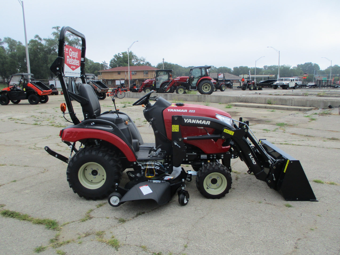 Yanmar SA223 Mower Package