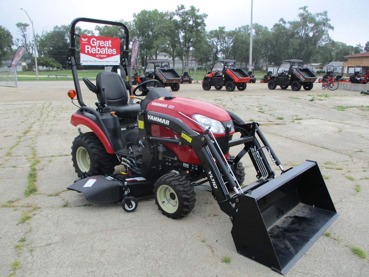Yanmar SA223 Mower Package