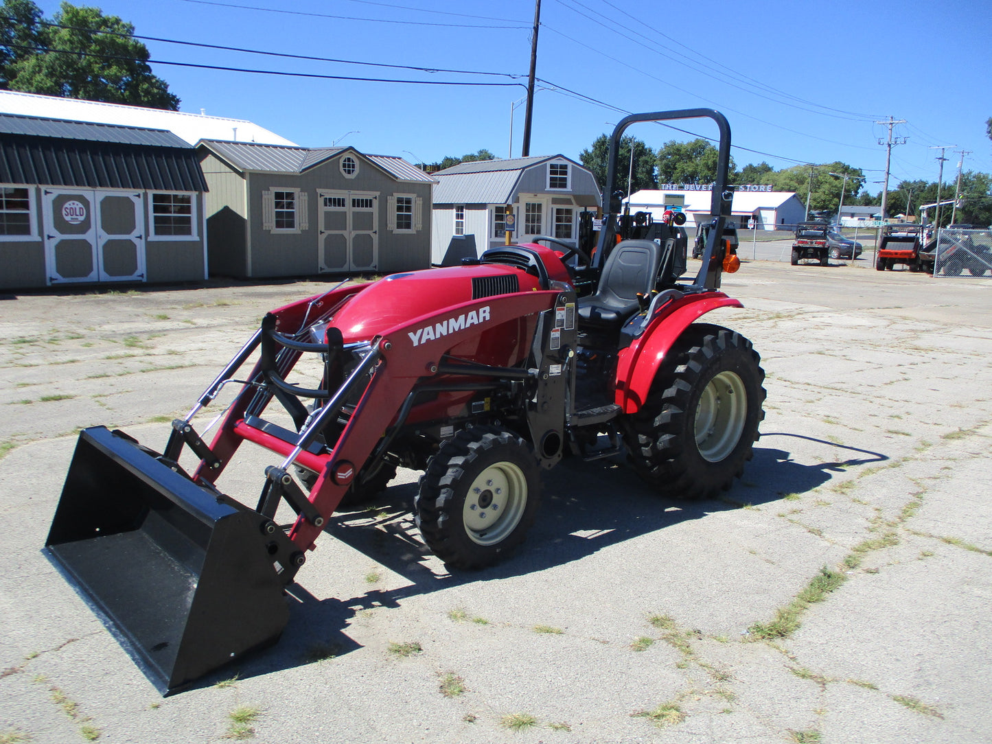 Yanmar YT235 - Optional Cab