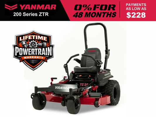 Yanmar 200 Series Zero Turn