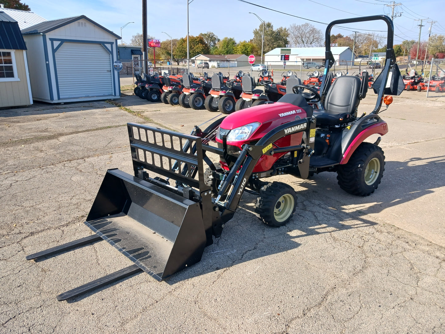 Yanmar SA223 21hp Utility Tractor