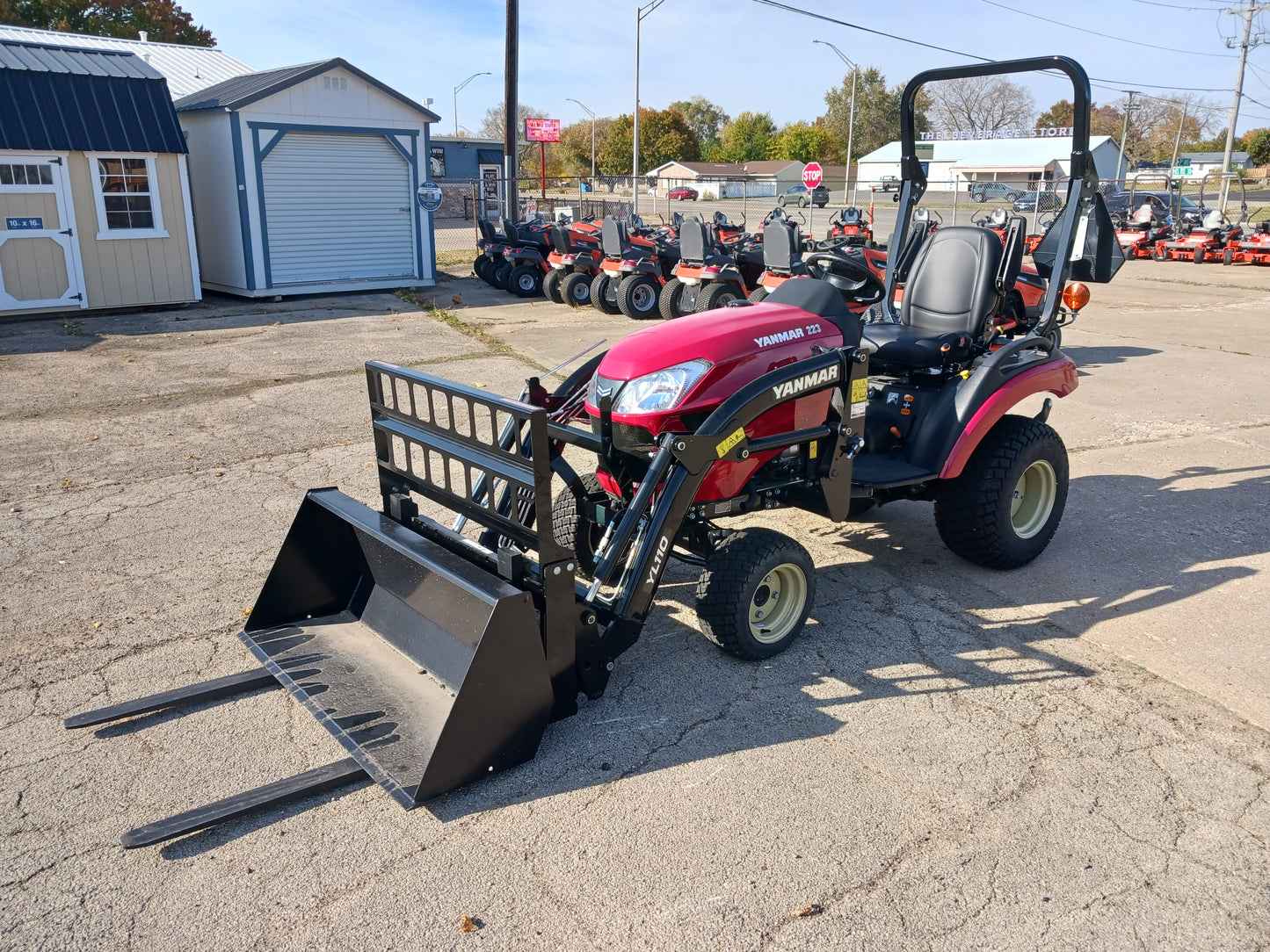 Yanmar SA223 21hp Utility Tractor