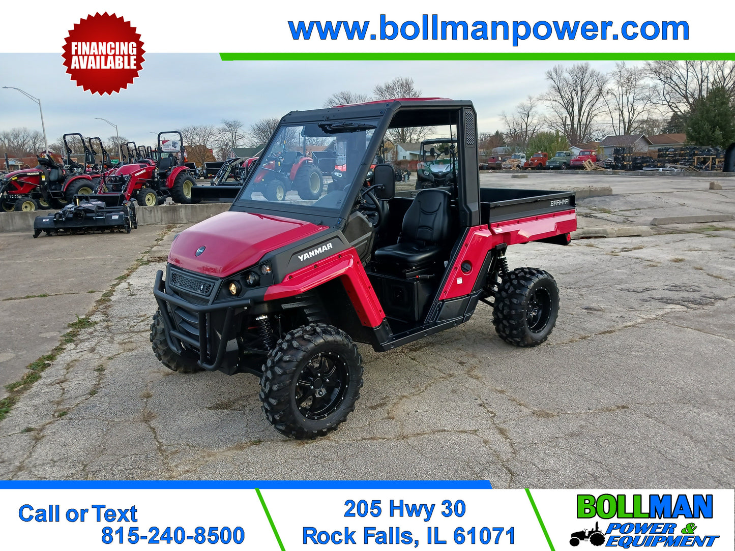 Yanmar Brahma Diesel UTV