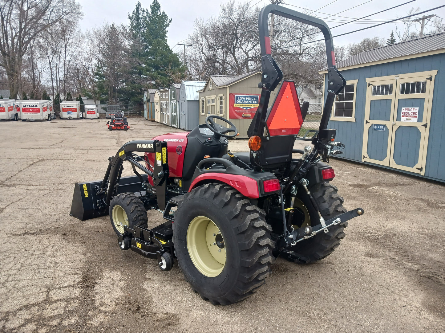 Yanmar SA425 w/ Front Loader & 60" Mower