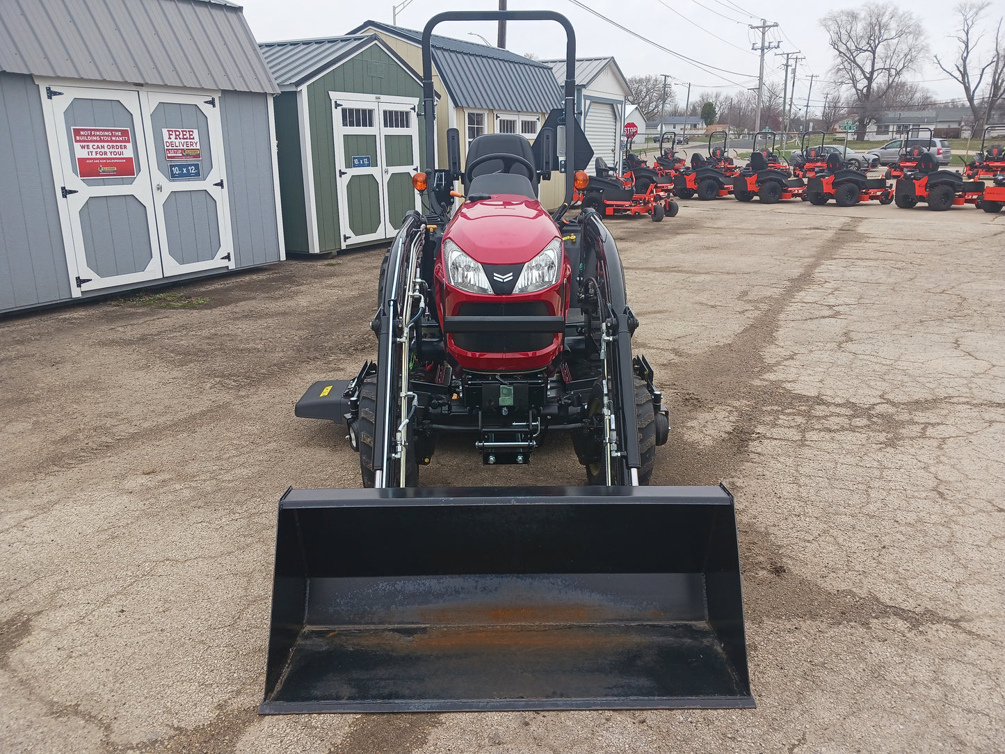 Yanmar SA425 w/ Front Loader & 60" Mower