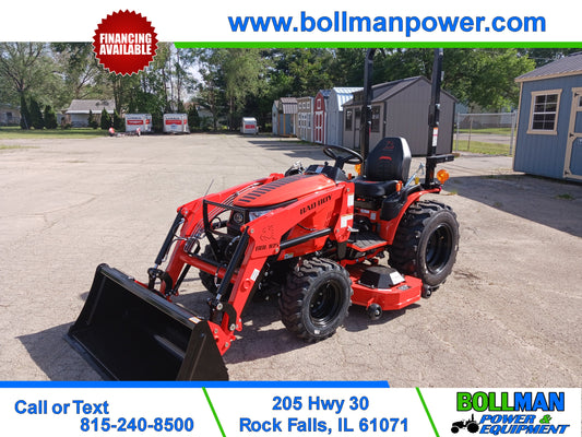Bad Boy 1025 Tractor w/ Front Loader & 60" Mower