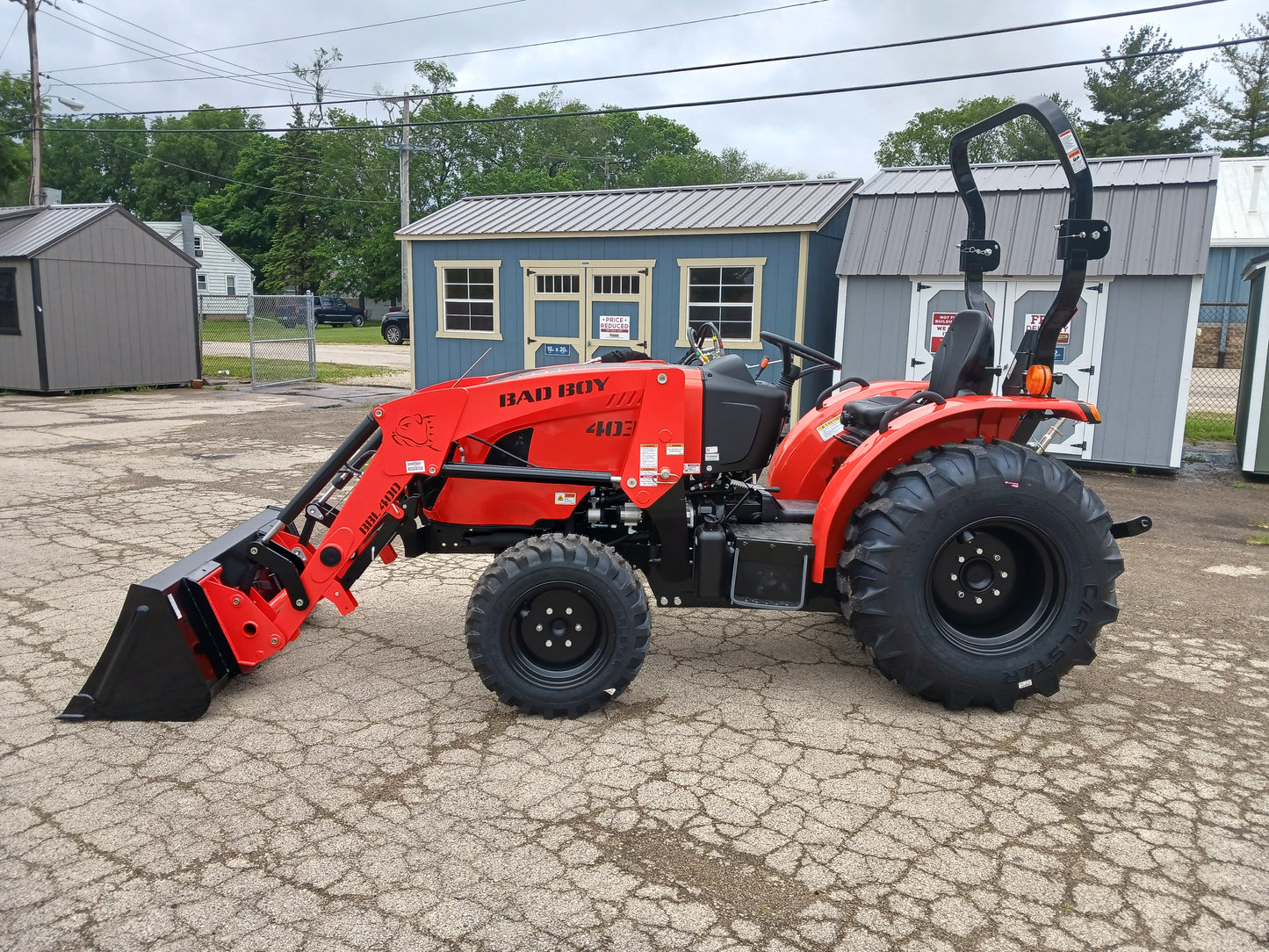 Bad Boy 4035 - 35hp Diesel Tractor w/Loader