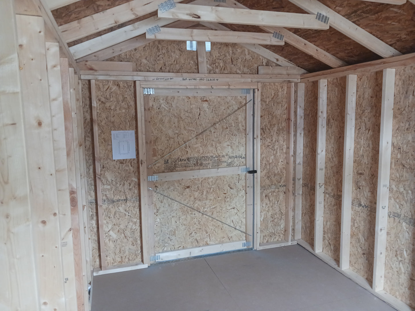 Old Hickory 8x12 Utlity Shed B38