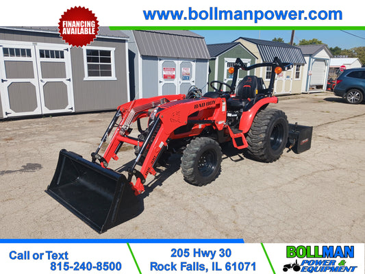 Bad Boy 3026 Tractor w/Loader & Box Blade