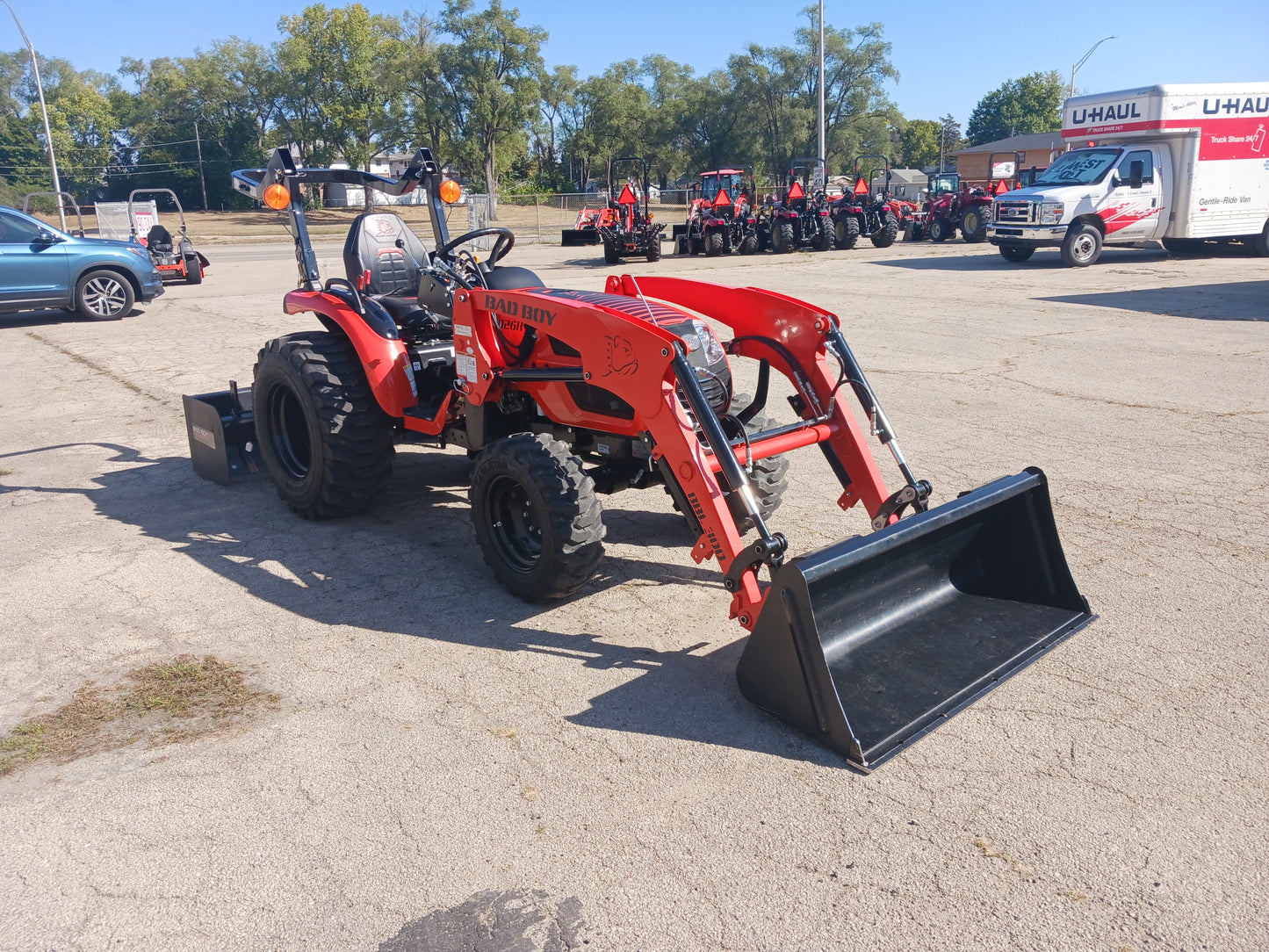 Bad Boy 3026 Tractor w/Loader & Box Blade