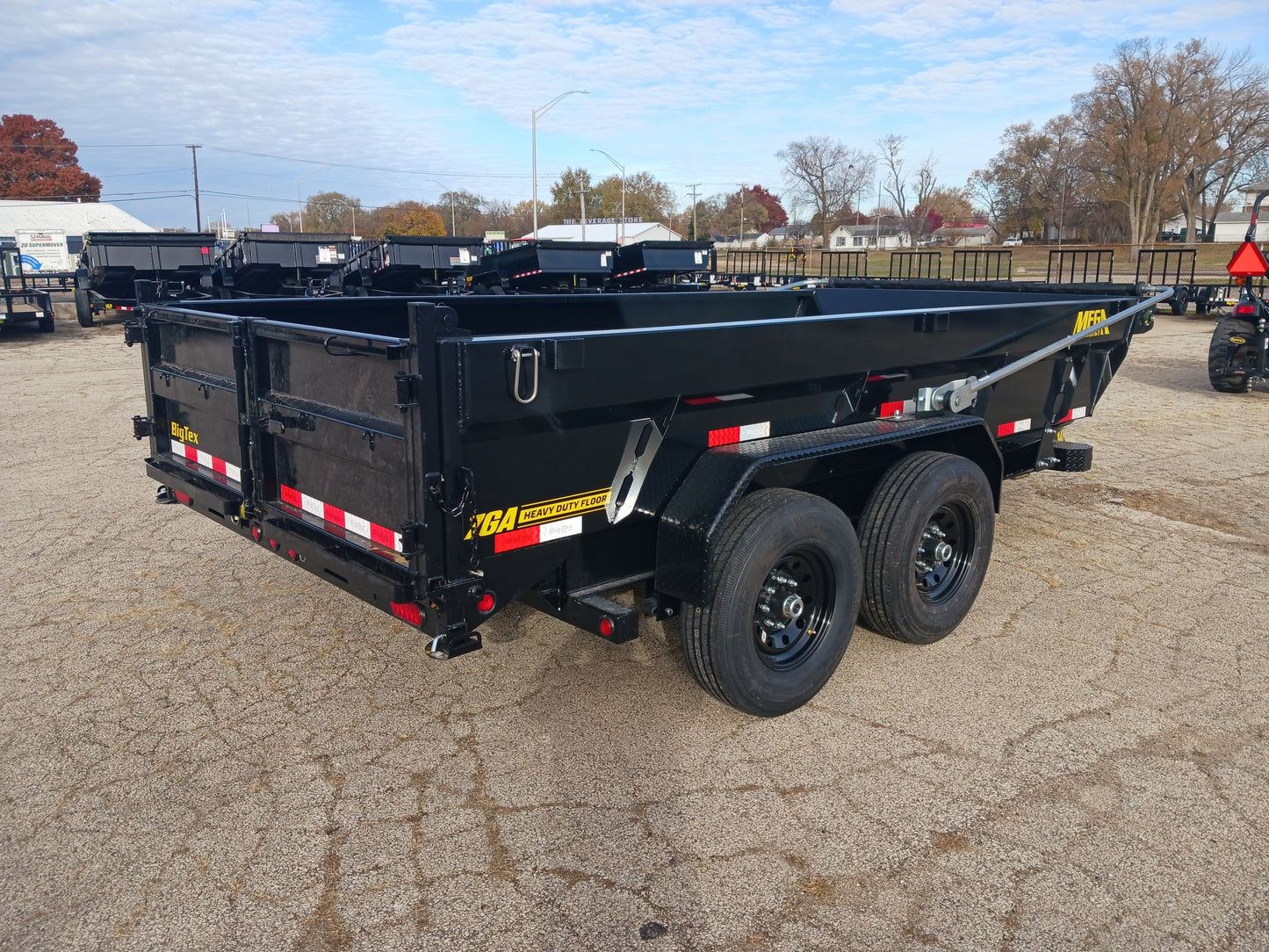 Big Tex 14TD Telescopic Dump Trailer