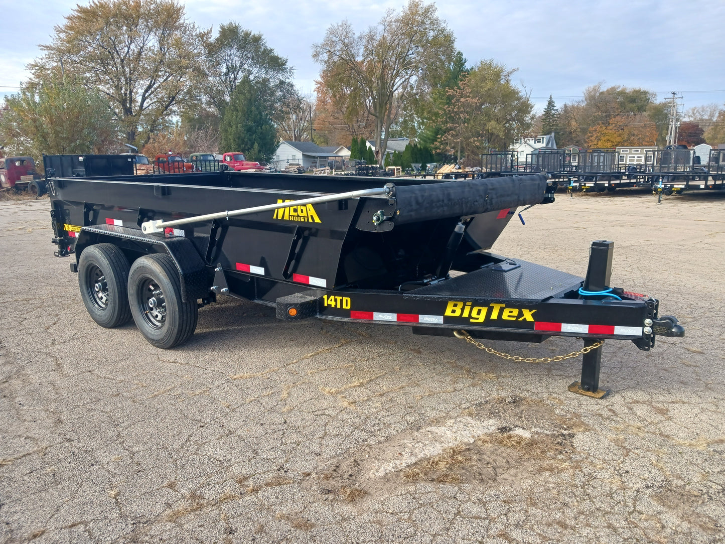Big Tex 14TD Telescopic Dump Trailer