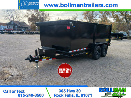 Big Tex 14LX 4' Side Dump Trailer