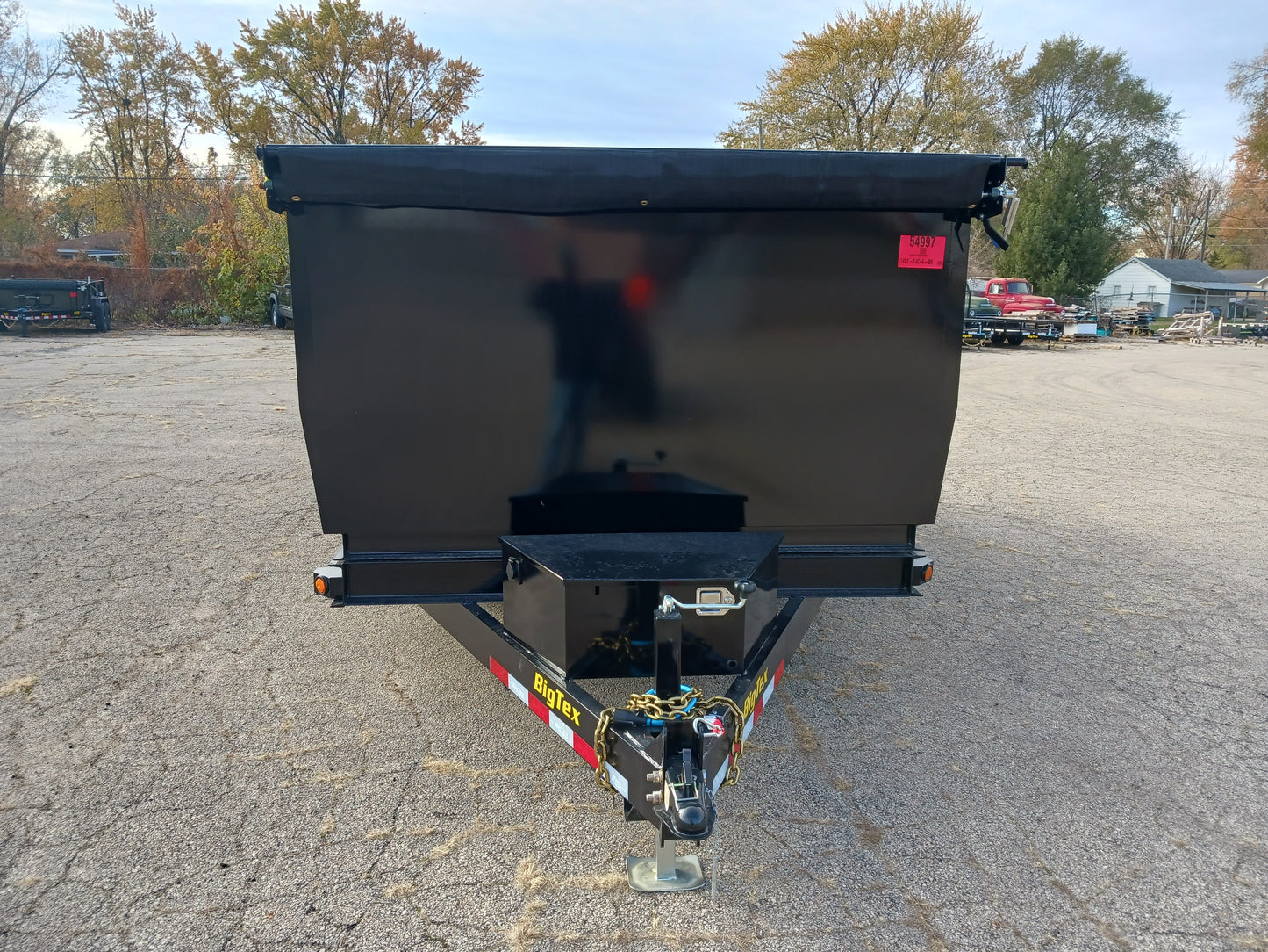 Big Tex 14LX 4' Side Dump Trailer