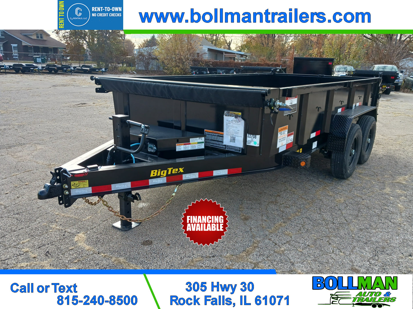 Big Tex 14LP Dump Trailer