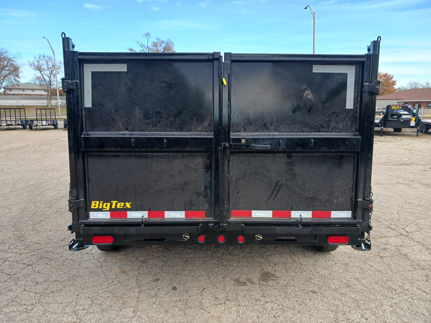 Big Tex 14LX 4' Side Dump Trailer