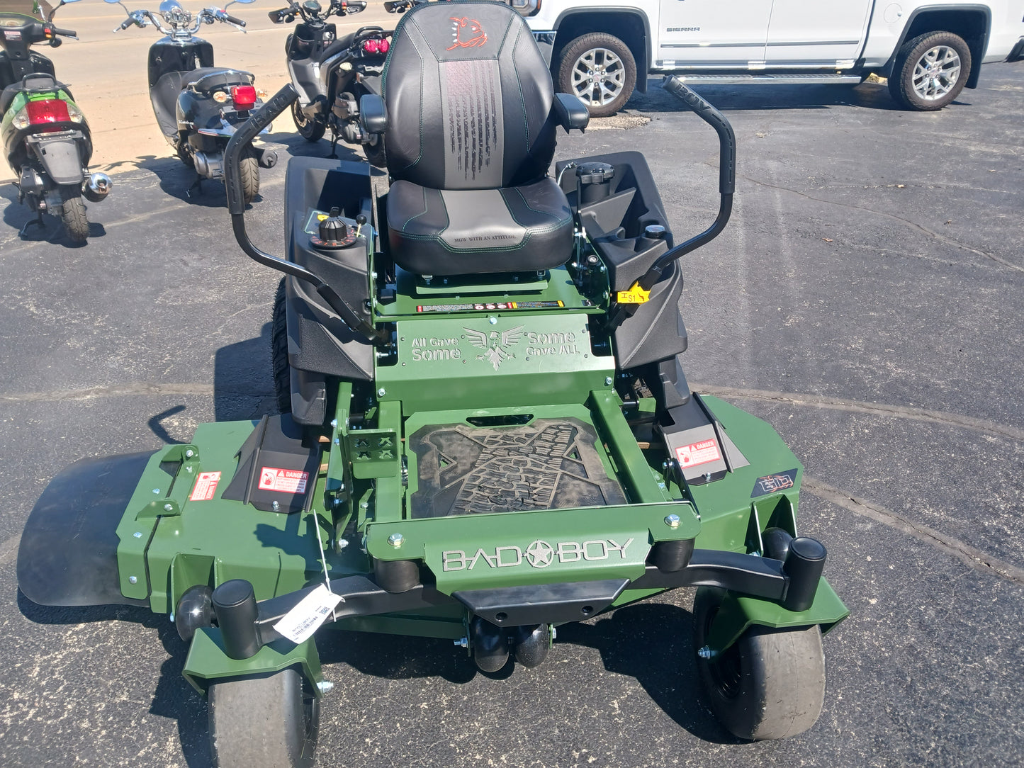 Limited Edition Bad Boy ZT Elite Military Edition Mower
