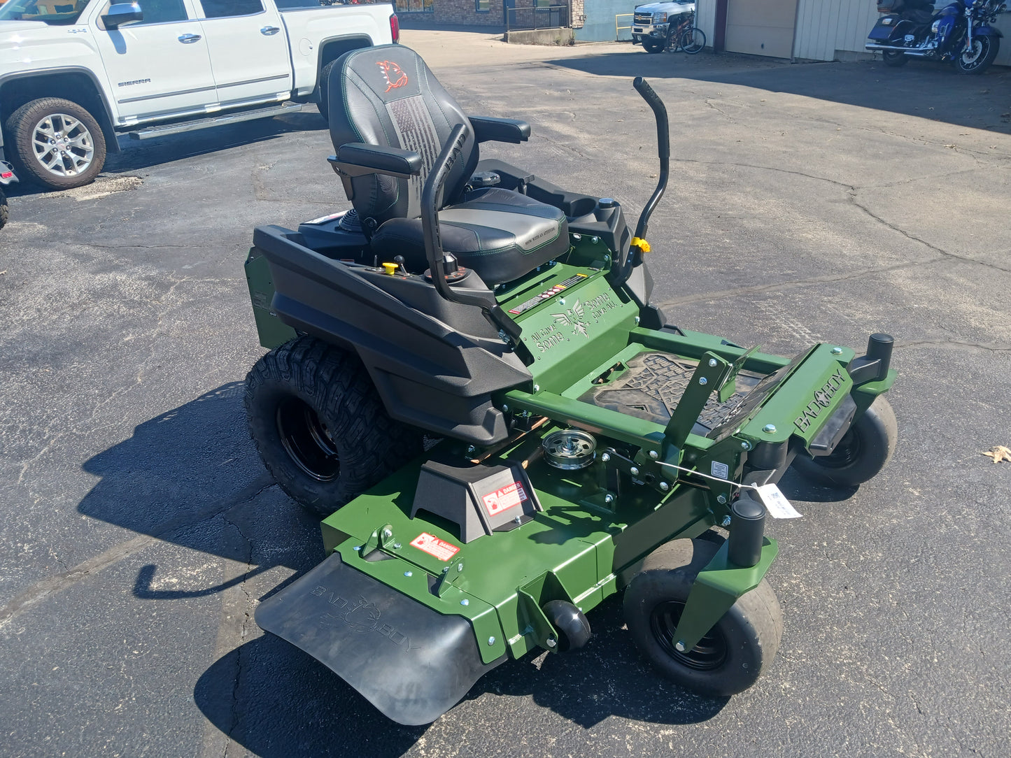 Limited Edition Bad Boy ZT Elite Military Edition Mower