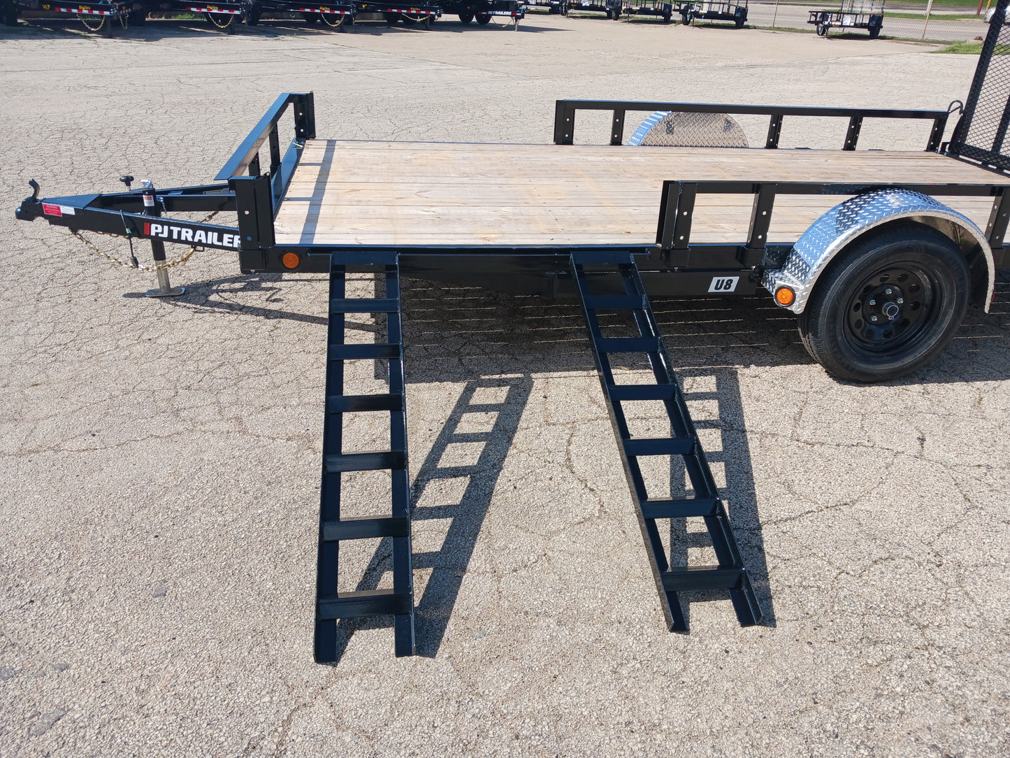 PJ Trailers U8 Utility Trailer