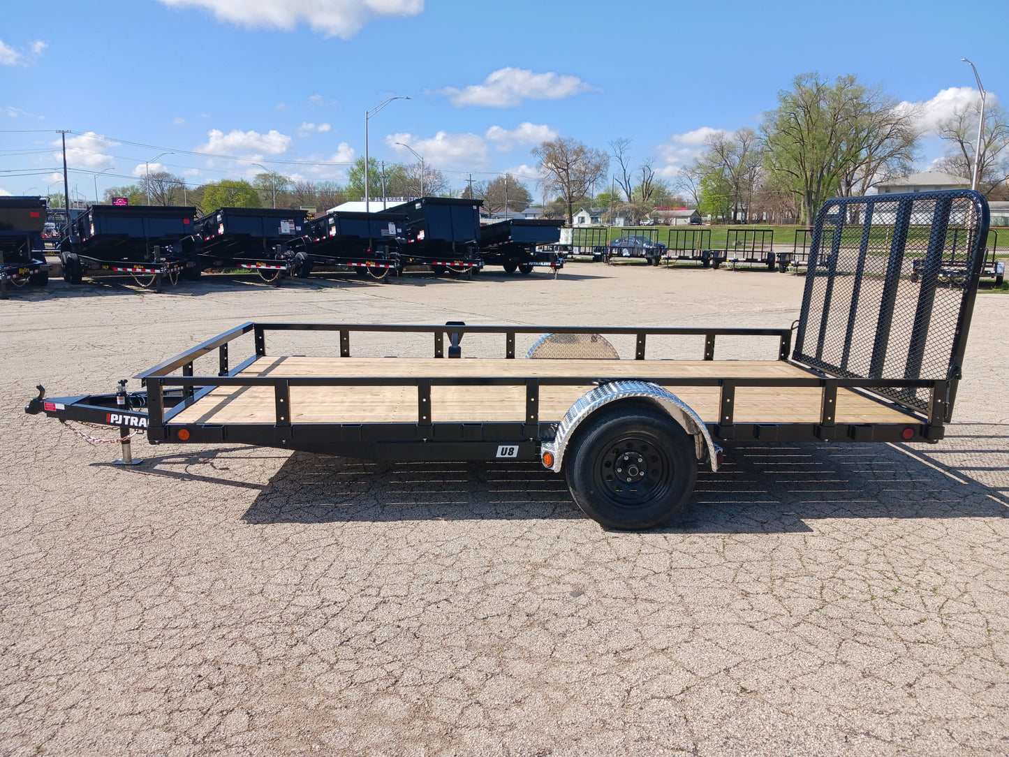 PJ Trailers U8 Utility Trailer