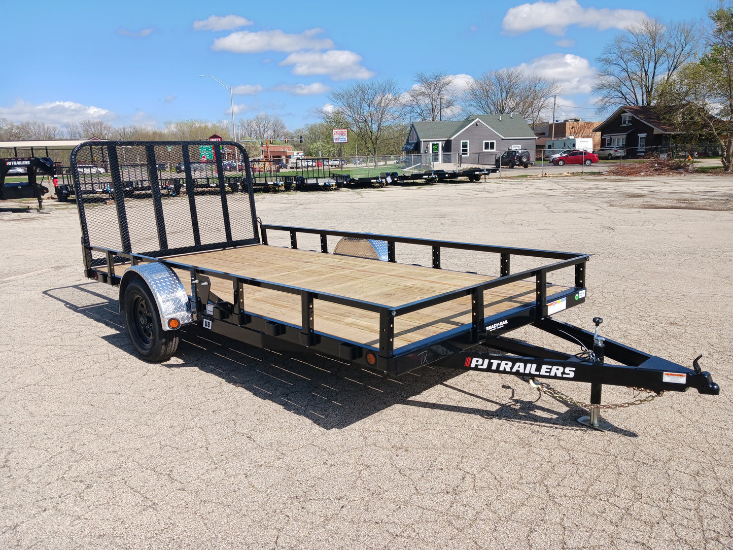 PJ Trailers U8 Utility Trailer