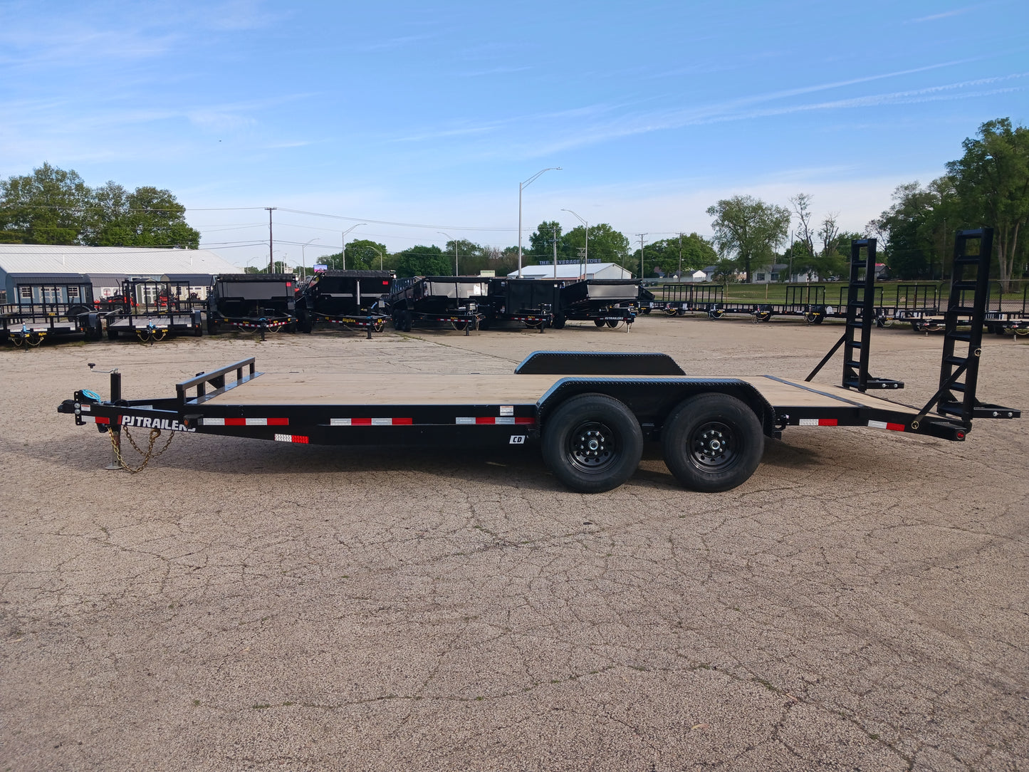 PJ Trailers CD Equipment Trailer