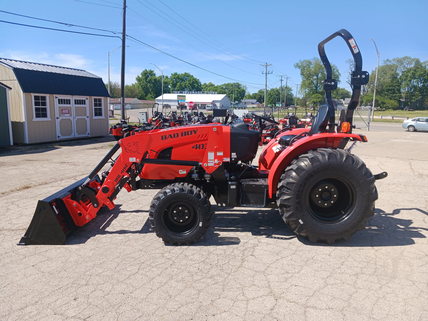 Bad Boy 4035 - 35hp Diesel Tractor w/Loader