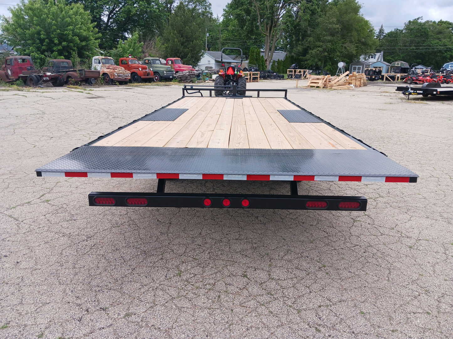 PJ Trailers T8 Deckover Tilt Trailer