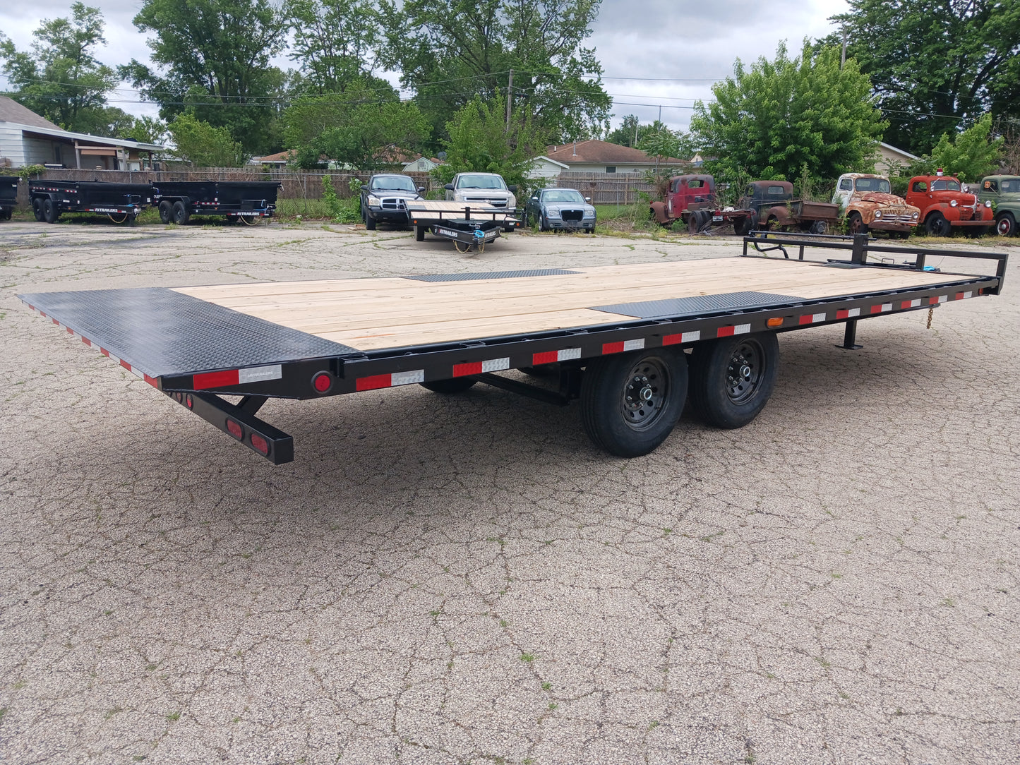 PJ Trailers T8 Deckover Tilt Trailer