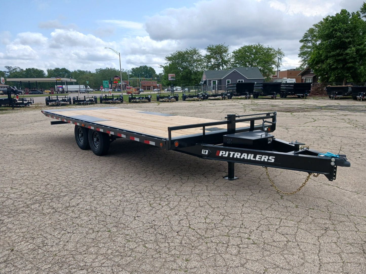 PJ Trailers T8 Deckover Tilt Trailer