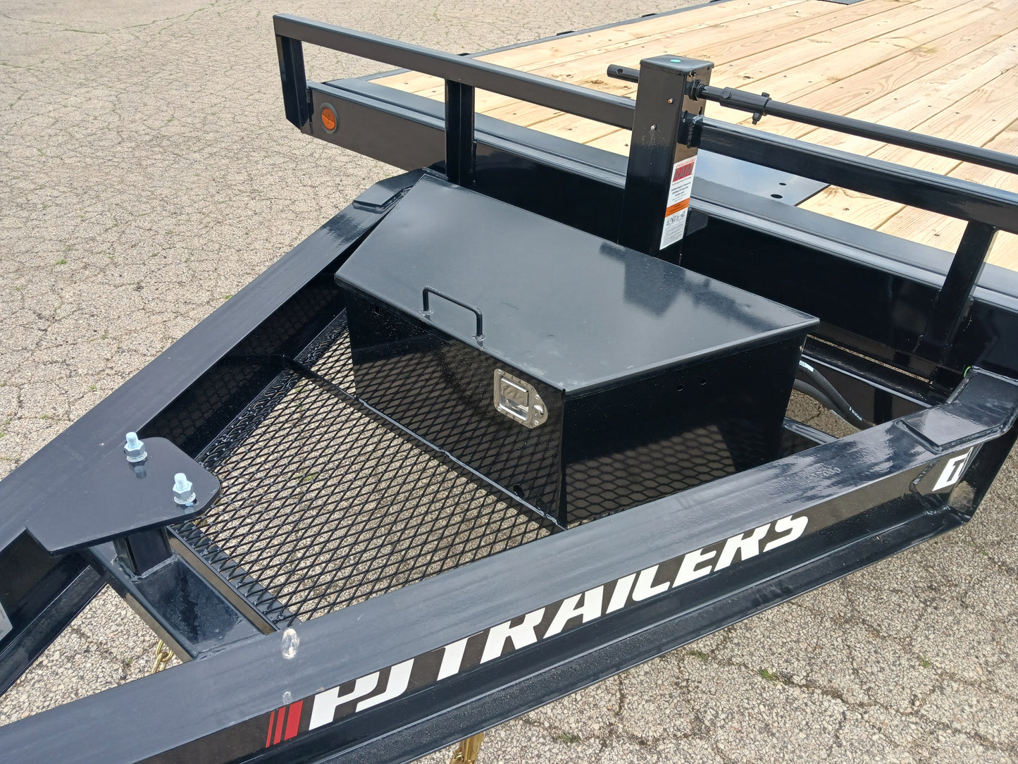 PJ Trailers T8 Deckover Tilt Trailer