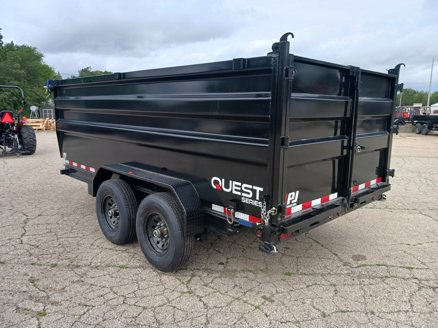 PJ Trailers D7 High Side Dump Trailer