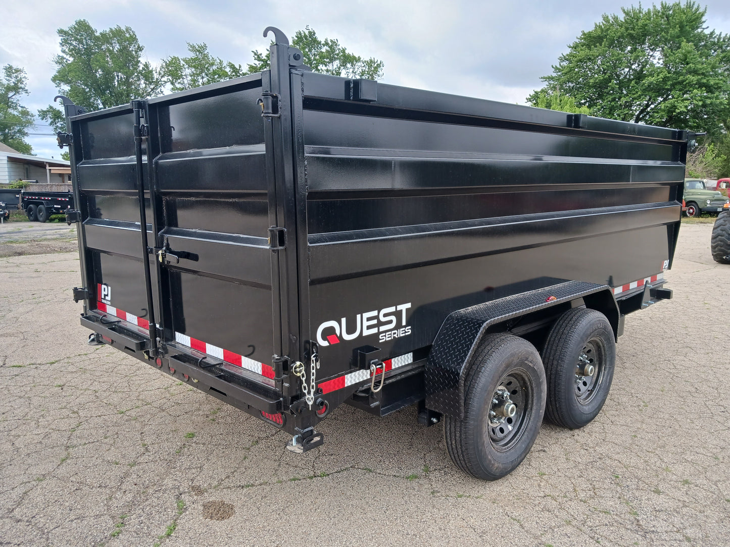 PJ Trailers D7 High Side Dump Trailer