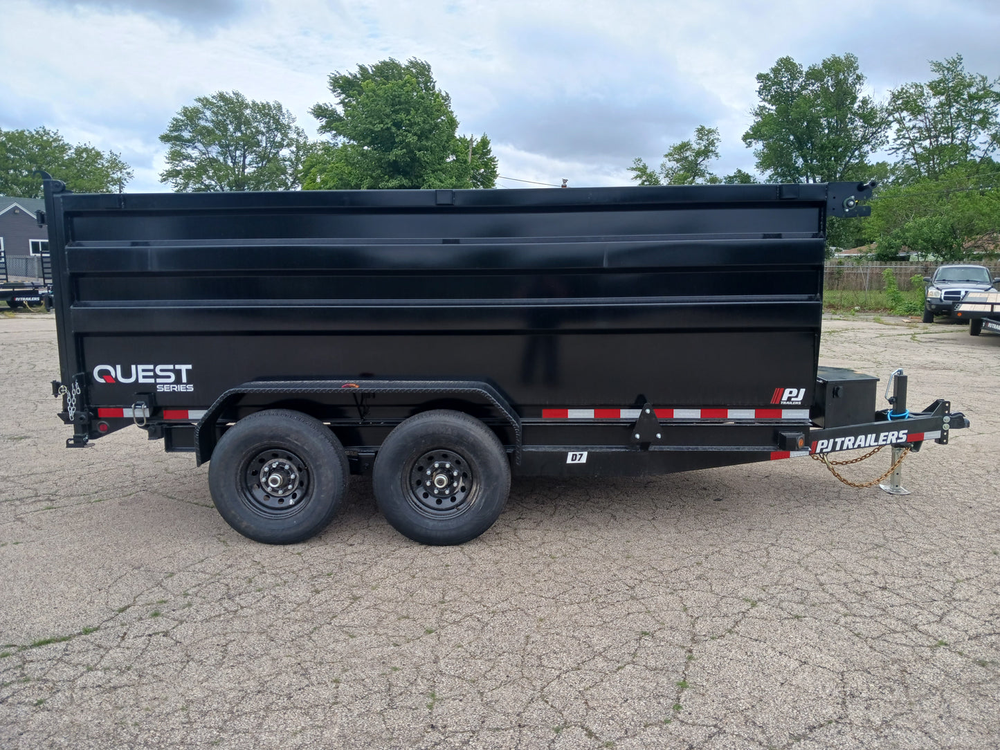 PJ Trailers D7 High Side Dump Trailer