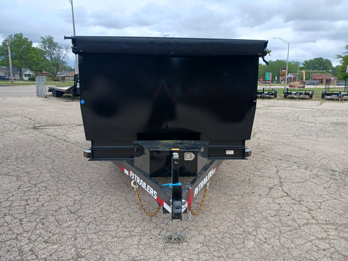 PJ Trailers D7 High Side Dump Trailer