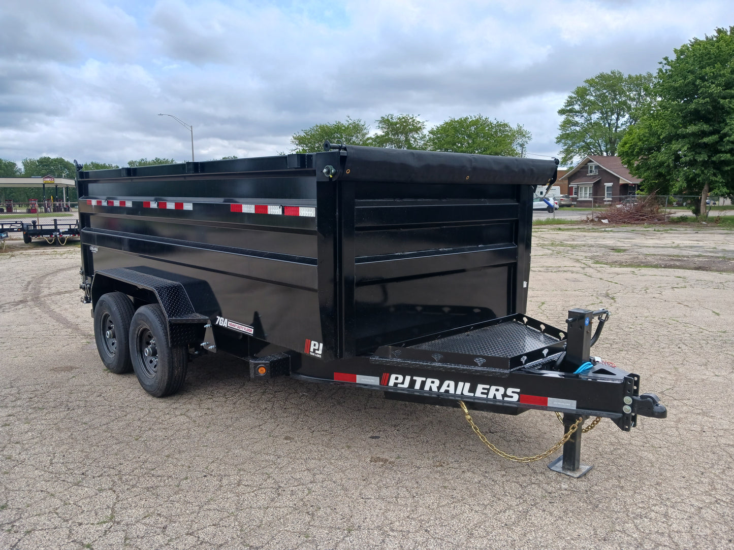 PJ Trailers DM High Side Dump Trailer