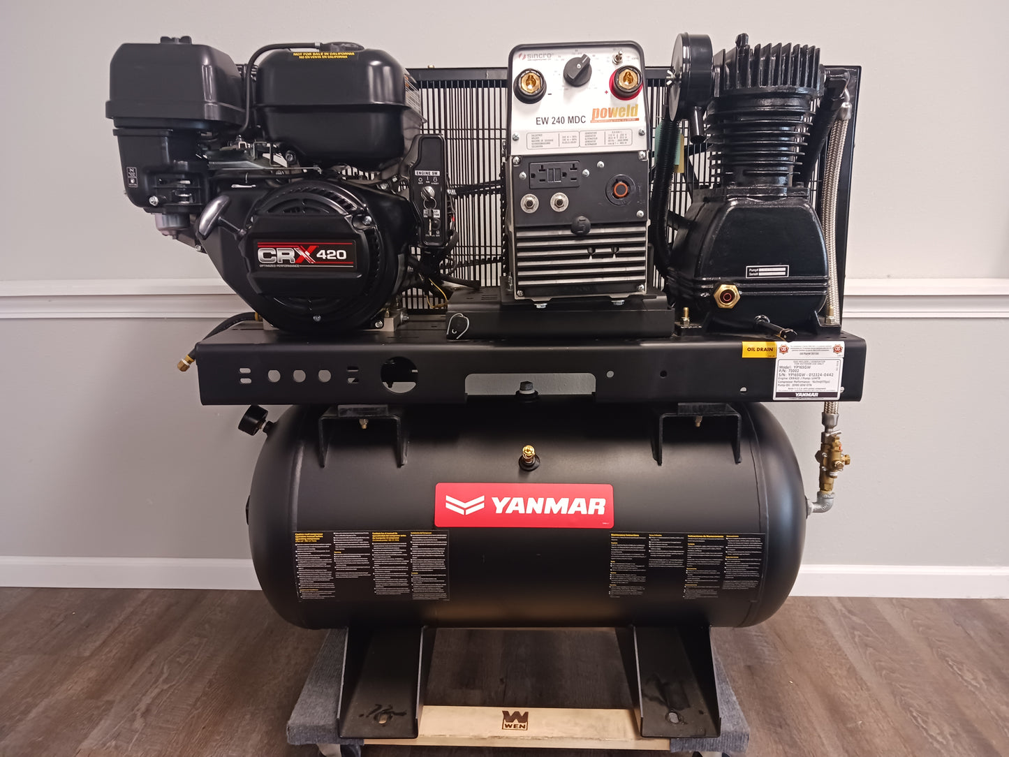Yanmar 3-in-1 - Generator/Welder/Compressor