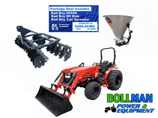 Bad Boy 5055H Seeding Package