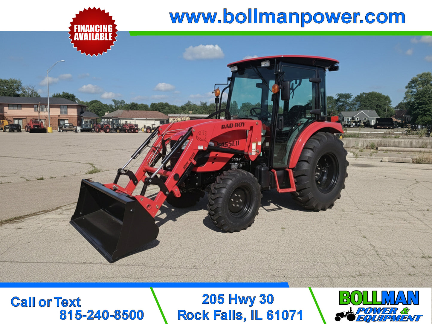 Bad Boy 5055 Cab w/Loader