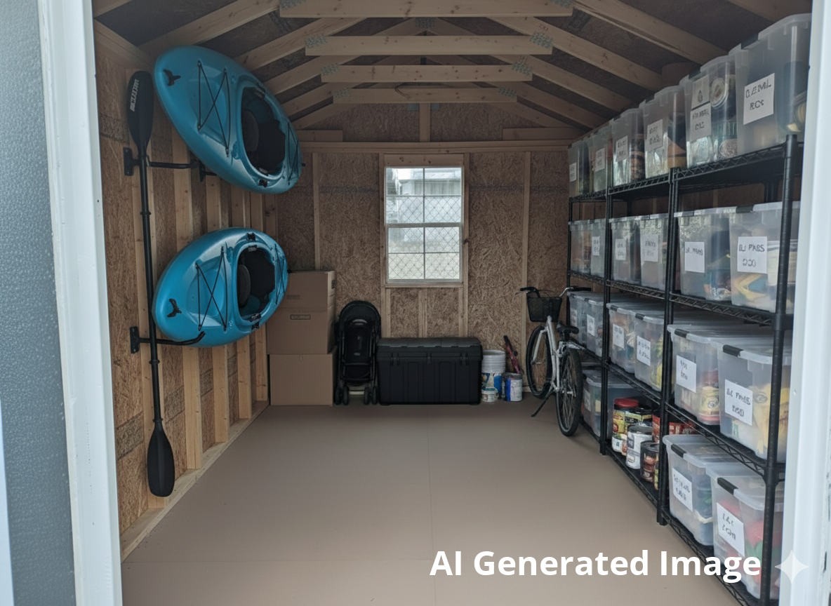 Old Hickory 8x12 Utlity Shed B38