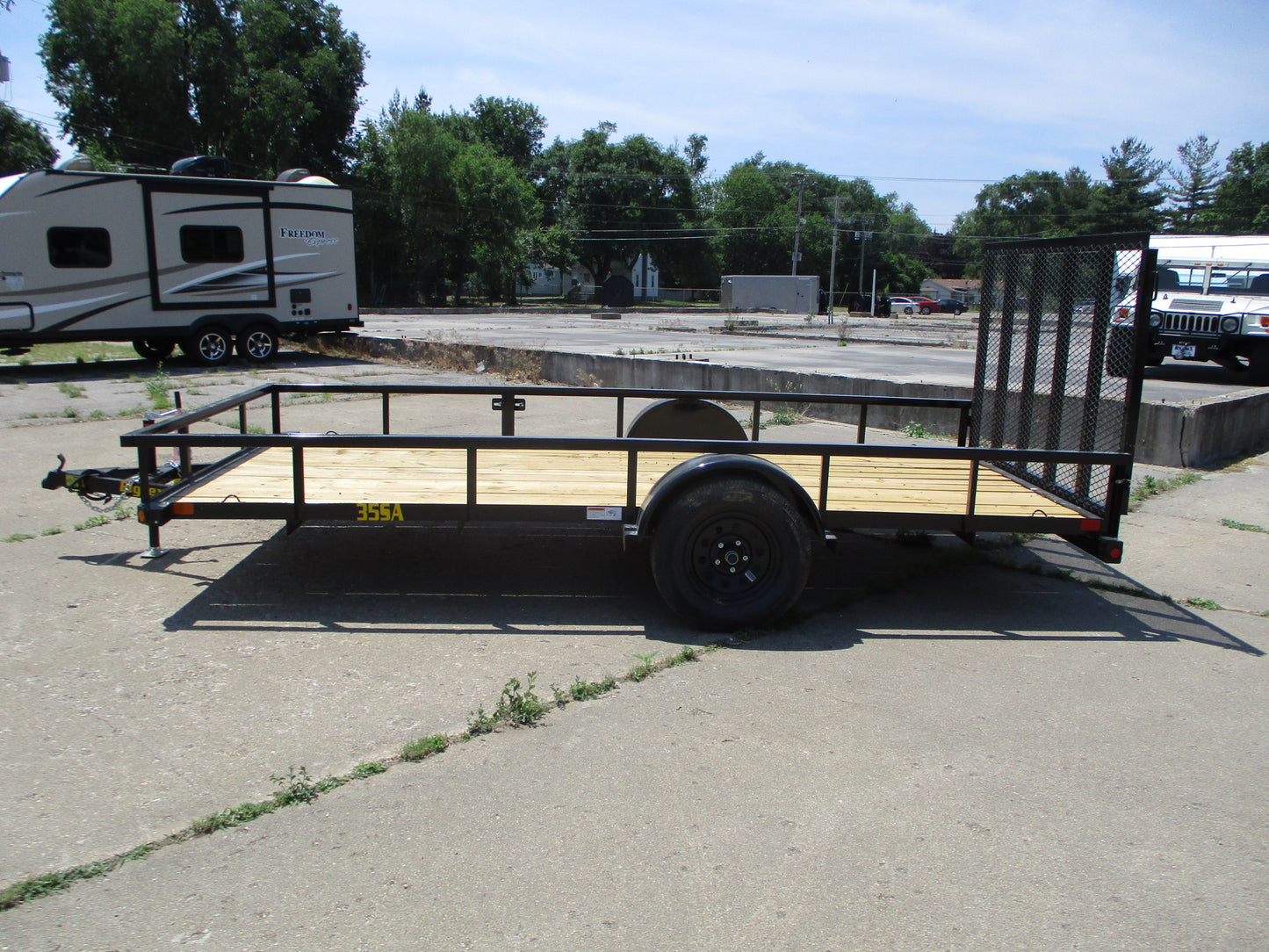 Big Tex 35SA Utility Trailer (77" wide)