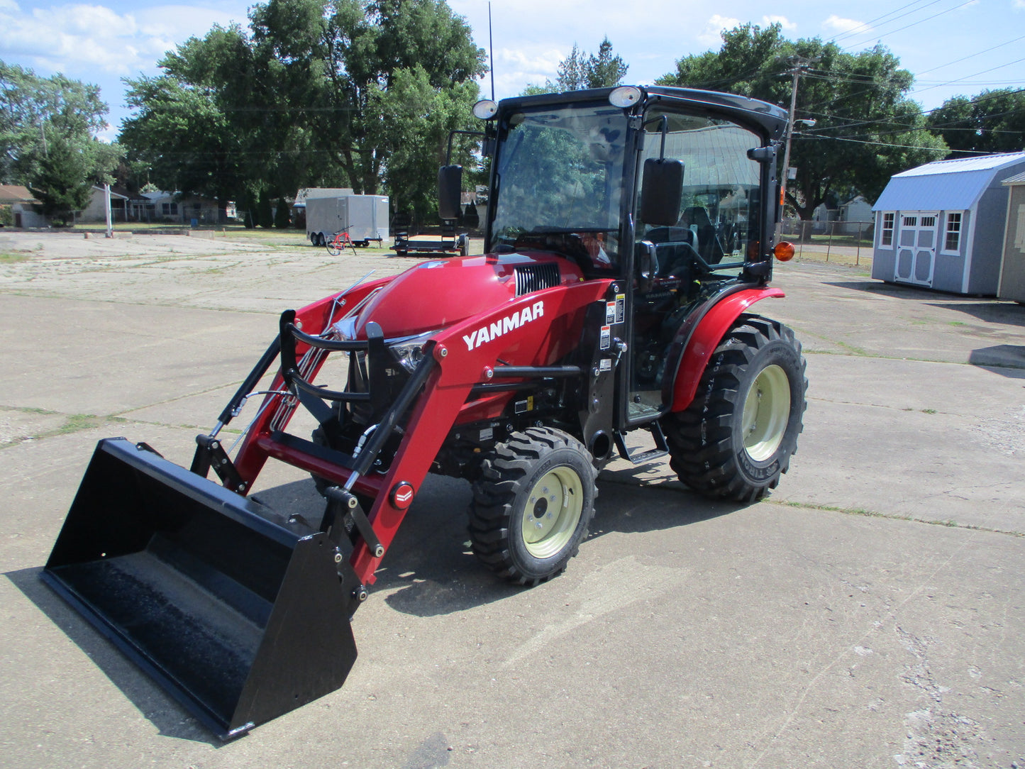 Yanmar YT235 - Optional Cab