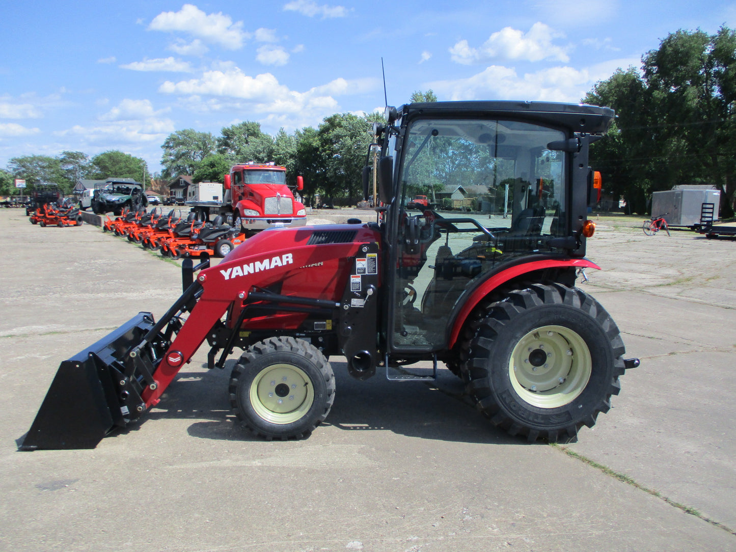 Yanmar YT235 - Optional Cab